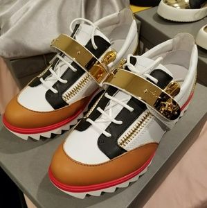 Giuseppe Zanotti Star Colorblock Sneaker Men US 9